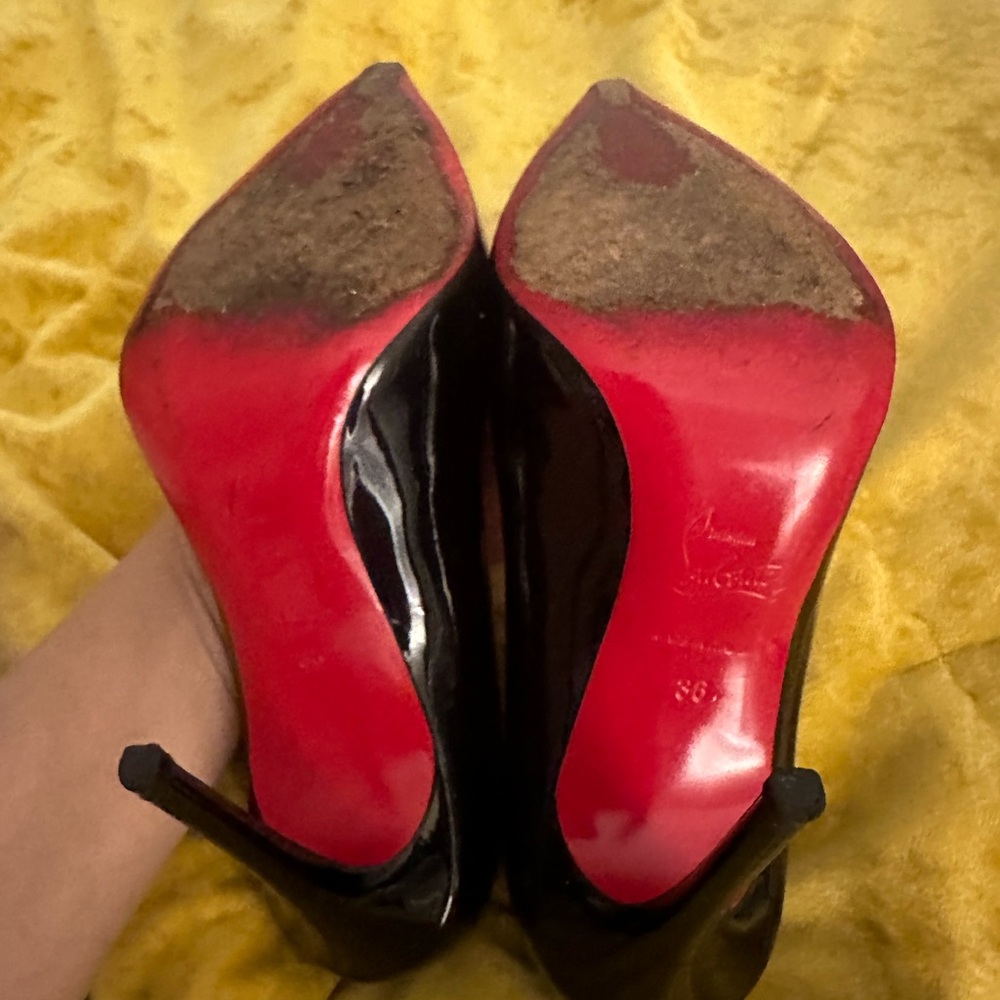 Louboutin Pigalle Follies 100 patent - Picture 4 of 9